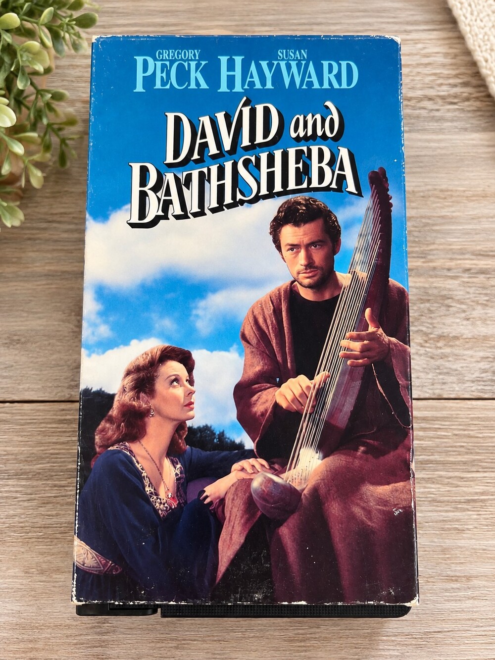 David and Bathsheba VHS Gregory Peck Susan Hayward Vintage Classic